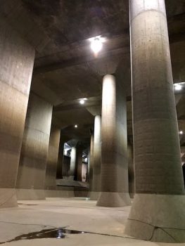首都圏外郭放水路、４年ぶりにフル稼働